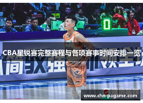 CBA星锐赛完整赛程与各项赛事时间安排一览